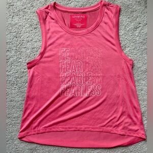 Athletika Couture Women’s Fearless Tank, Size S,Pink
